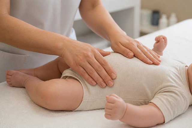 Alivia el reflujo de tu bebé con fisioterapia pediátrica en Bueu - Imagen 1