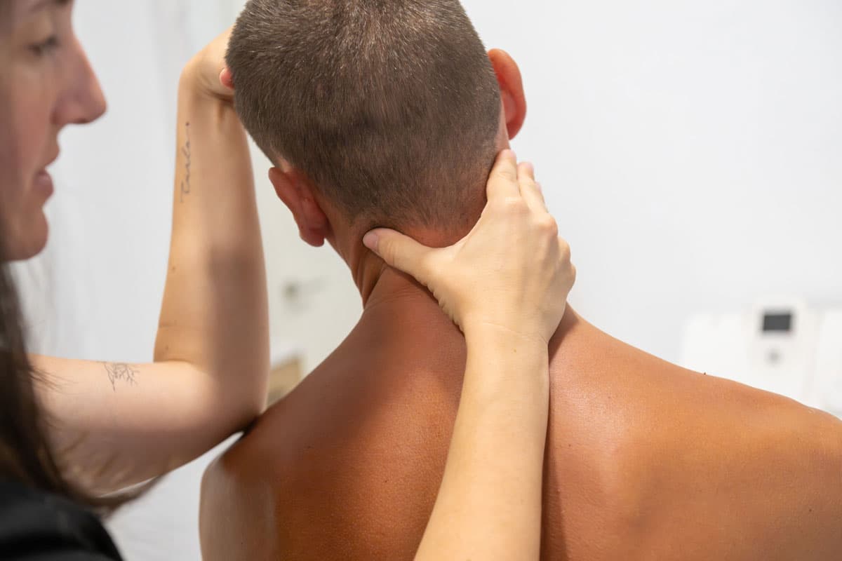 Tratamiento de fisioterapia en Bueu